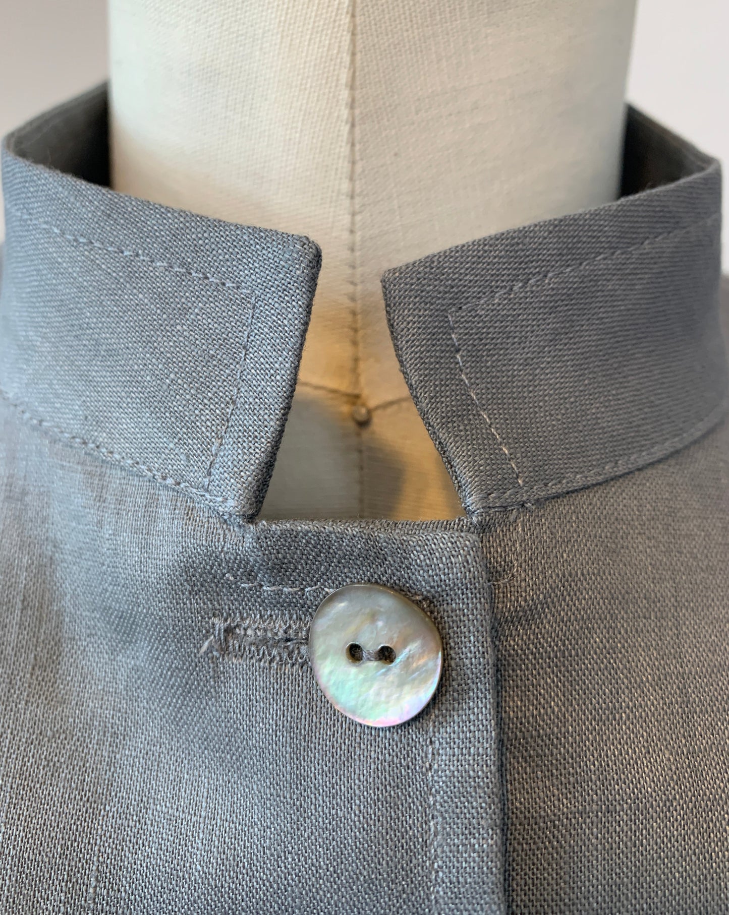 Linen Shirt (Khaki)