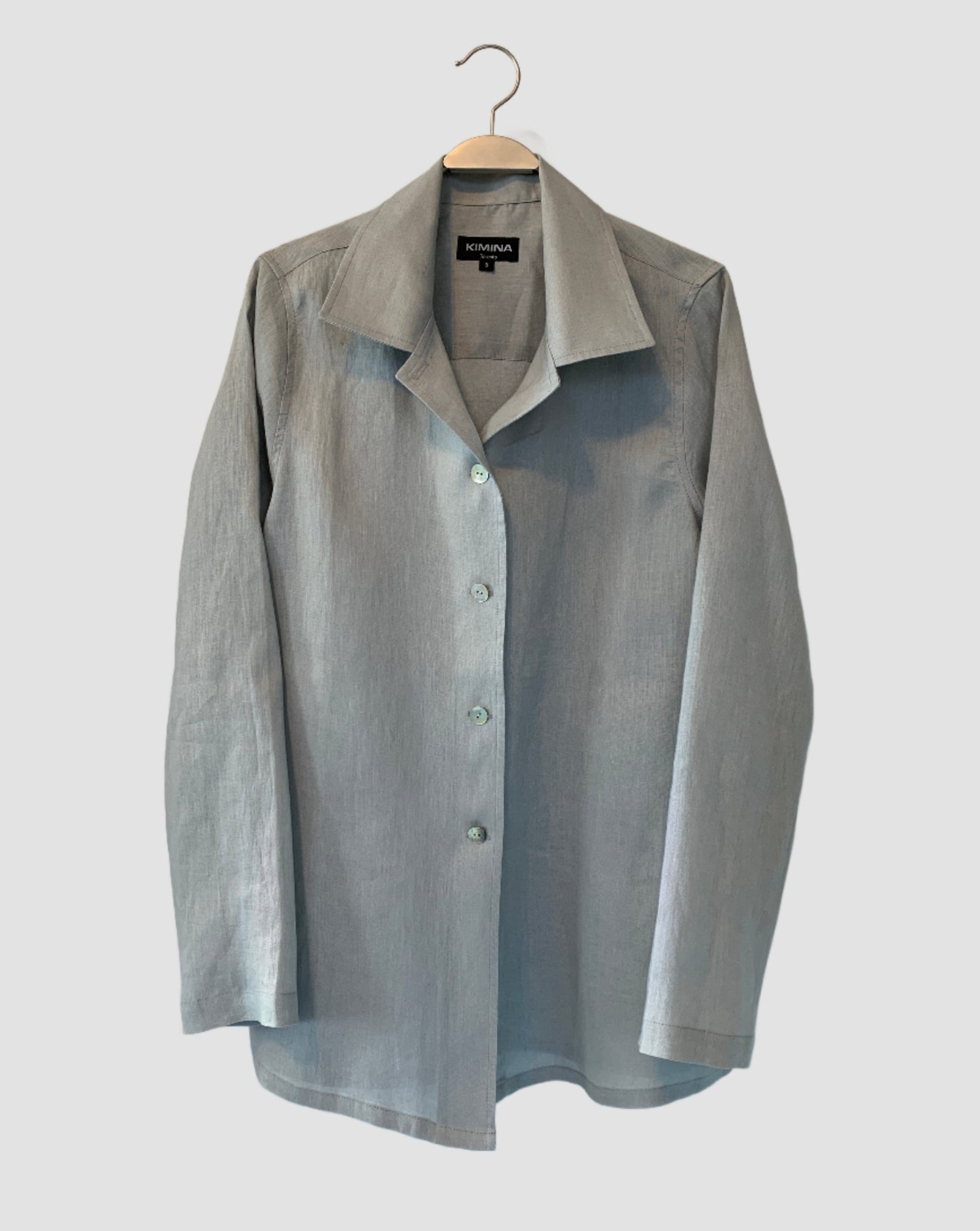 Linen Shirt (Stone) Notch