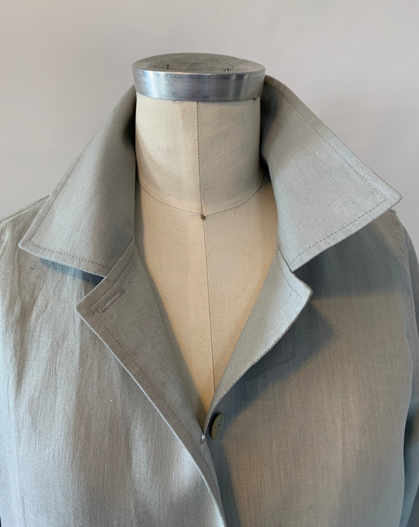 Linen Shirt (Stone) Notch