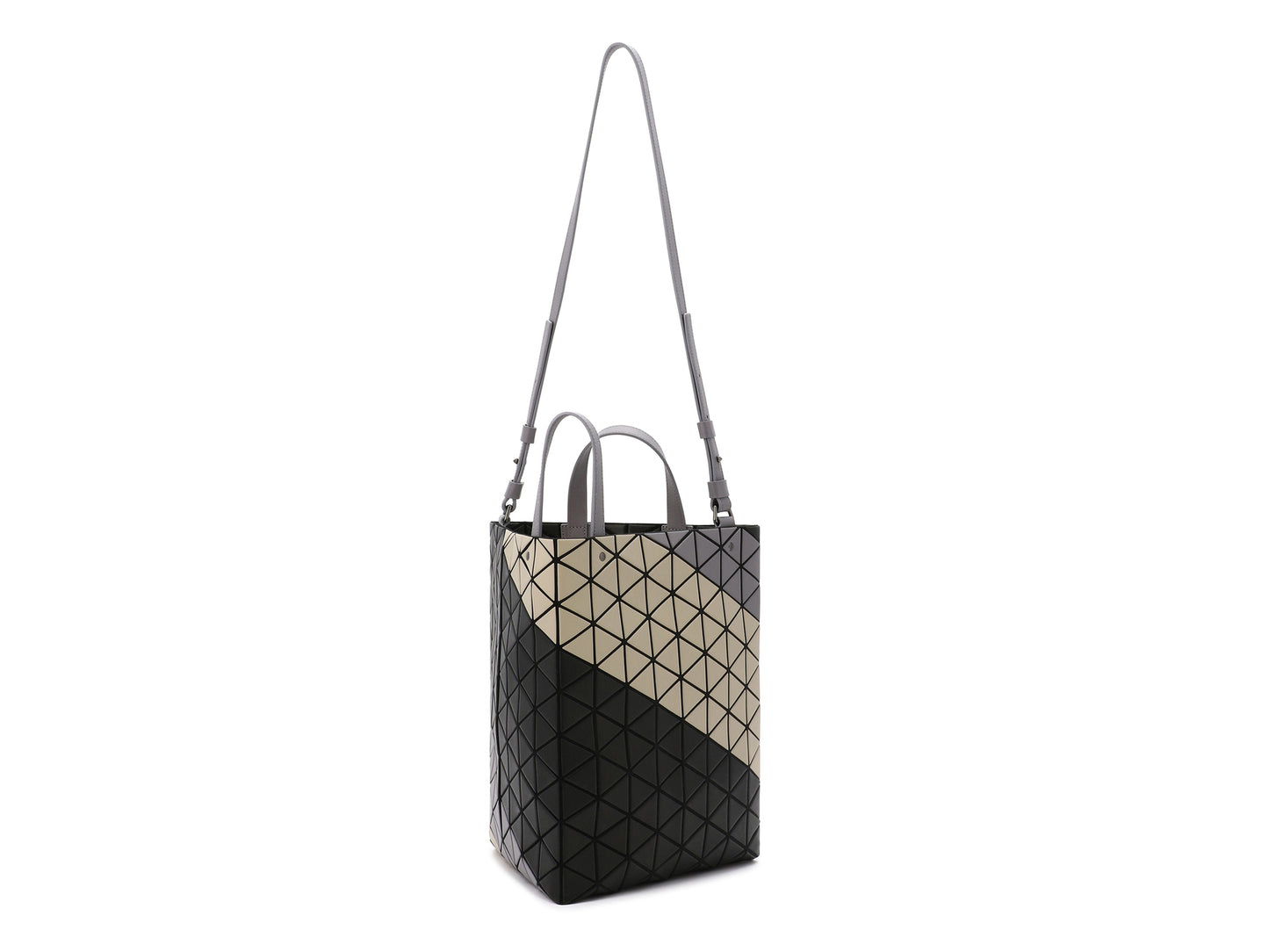 Bucket Matte Tri-Colour Shoulder / Crossbody Large bag